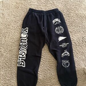 YoungLA Black Men’s Joggers